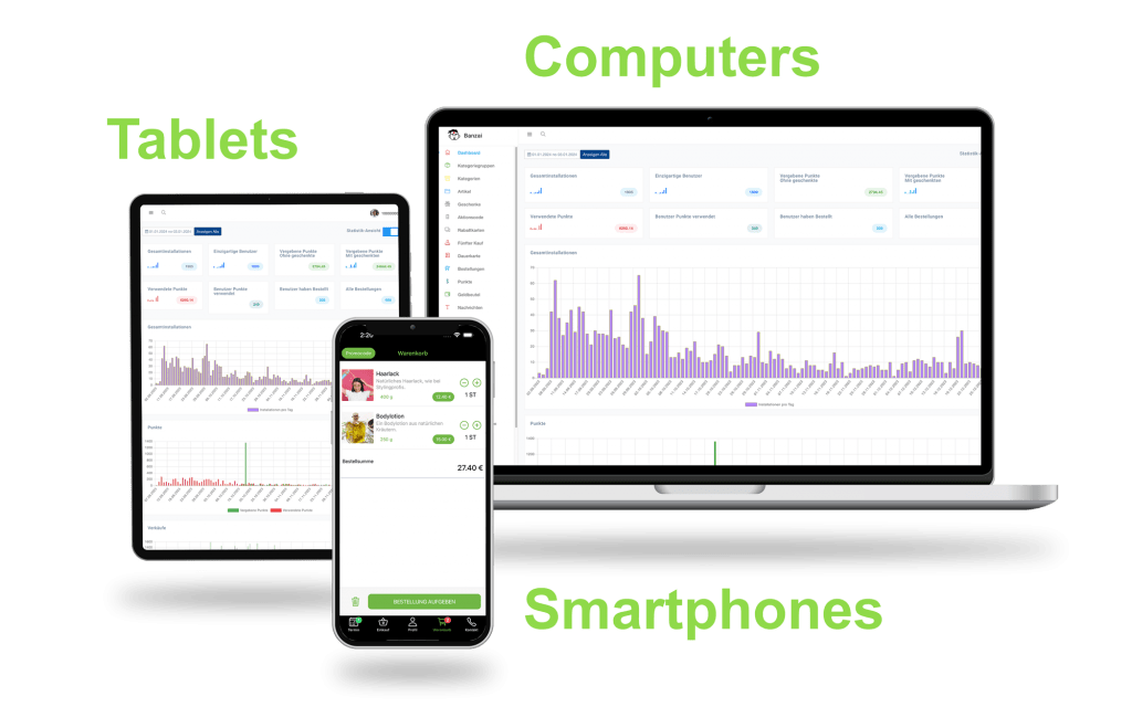 Profify on Smartphone